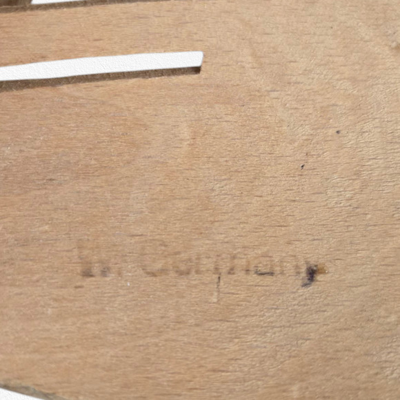 1980s Vintage Wooden Shoe Stretchers Large Size Spring Loaded West Germany Made - Picture 4 of 7